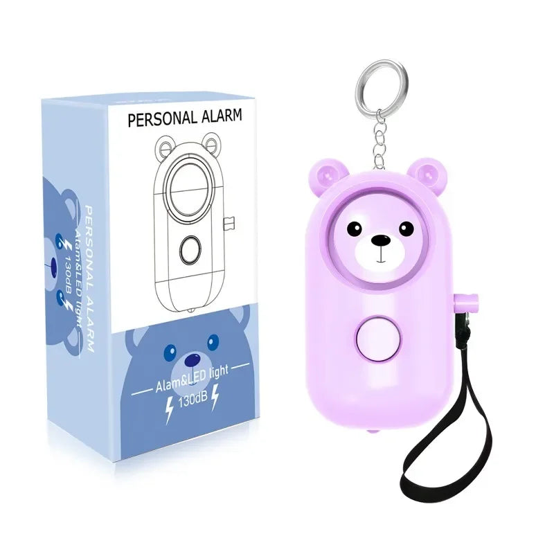 Compact Personal Safety Alarm Keychain