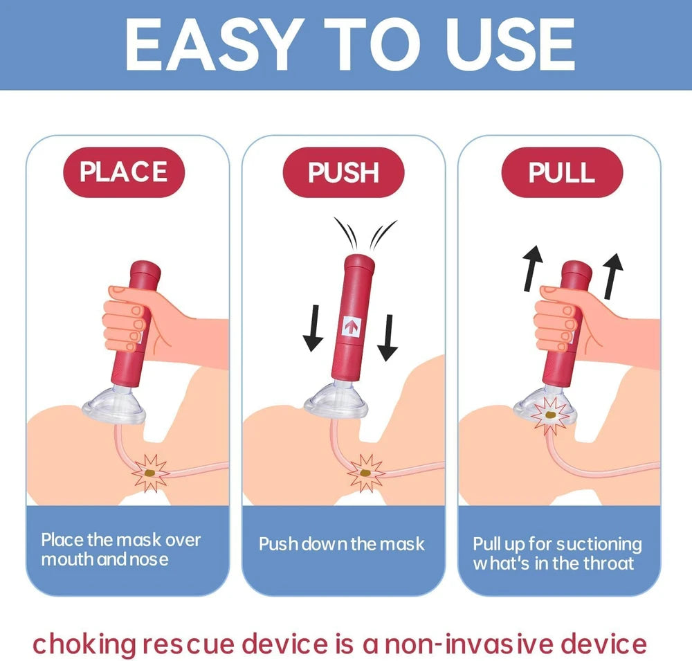 Choking Rescue Device Bag