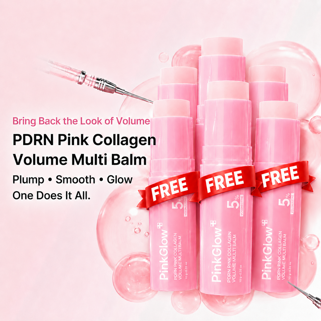 PinkGlow Collagen Balm