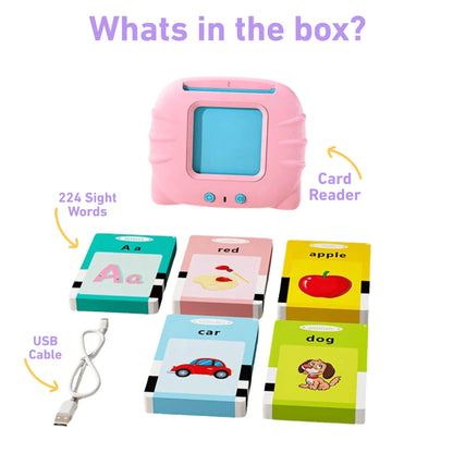 ToddleReady Talking Flashcards Home Kit