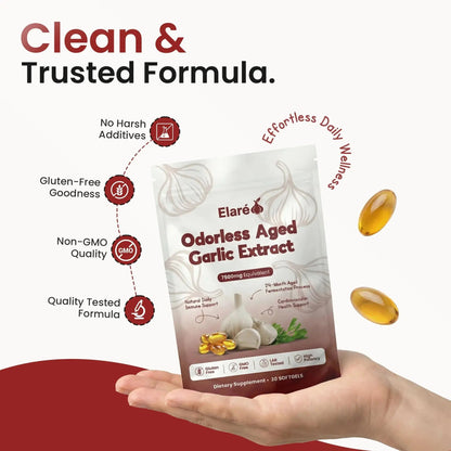 Odorless Aged Garlic Heart Support