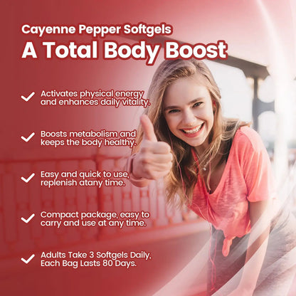 Vital Pulse Cayenne Softgels