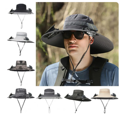 CoolBreeze Solar Cooling Hat Outdoor
