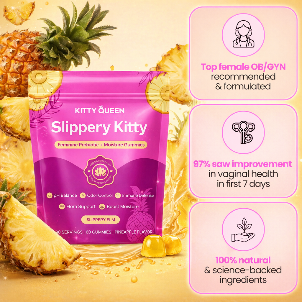 Slippery Kitty Feminine Balance Gummies