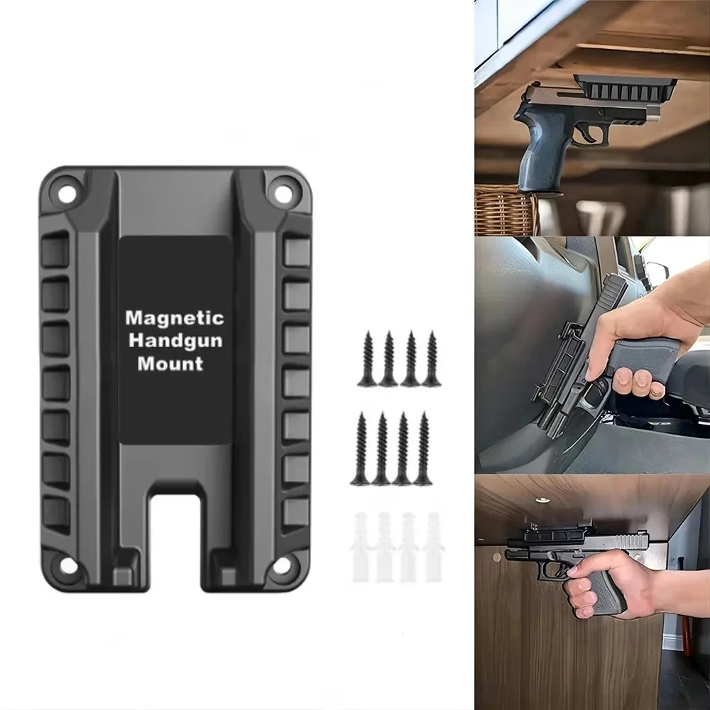 Instant Magnetic Pistol Mount Hidden Access