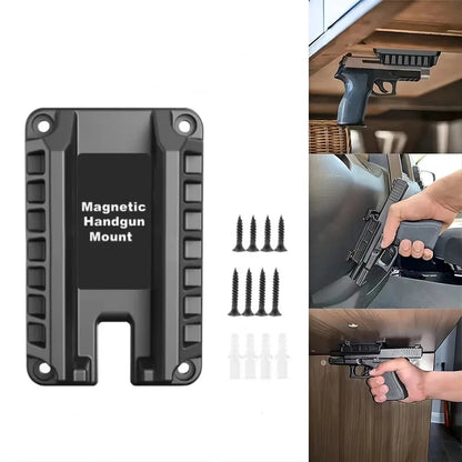 Instant Magnetic Pistol Mount Hidden Access