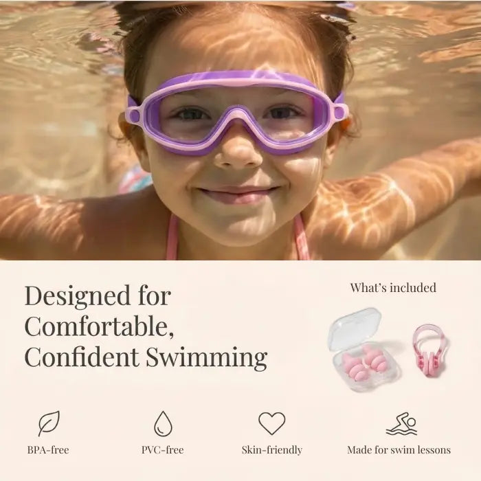 AquaBuddies Swim Goggles for Kids