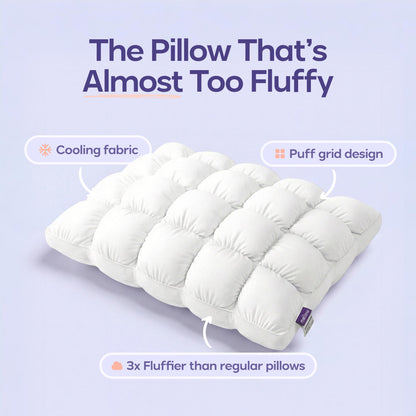 Pufflora Cooling Cloud Pillow