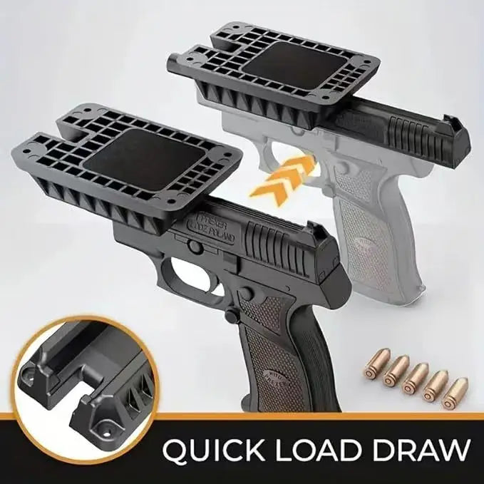 Instant Magnetic Pistol Mount Hidden Access