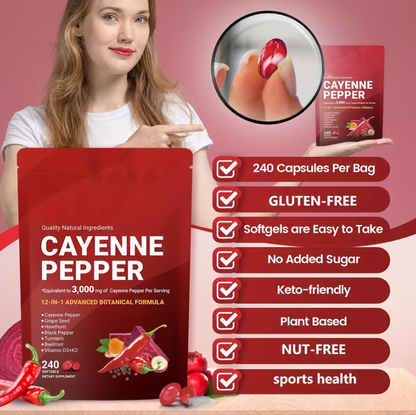Vital Pulse Cayenne Softgels