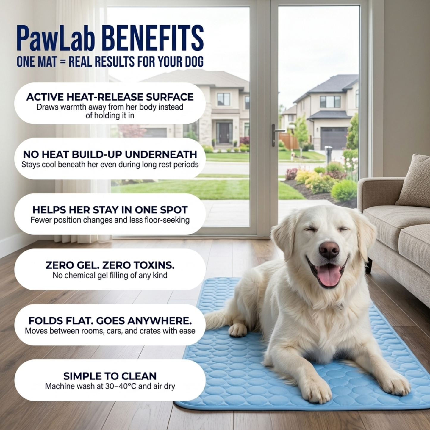 CoolRest Portable Pet Cooling Mat