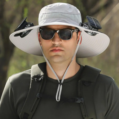 CoolBreeze Solar Cooling Hat Outdoor