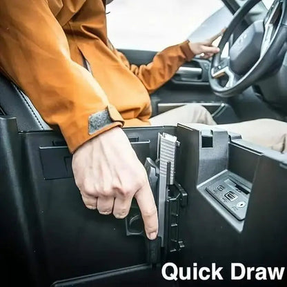 Instant Magnetic Pistol Mount Hidden Access