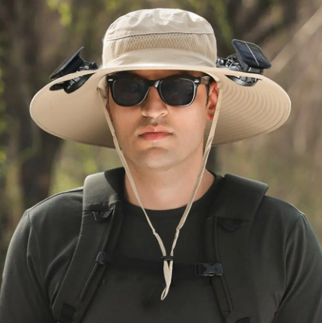 CoolBreeze Solar Cooling Hat Outdoor