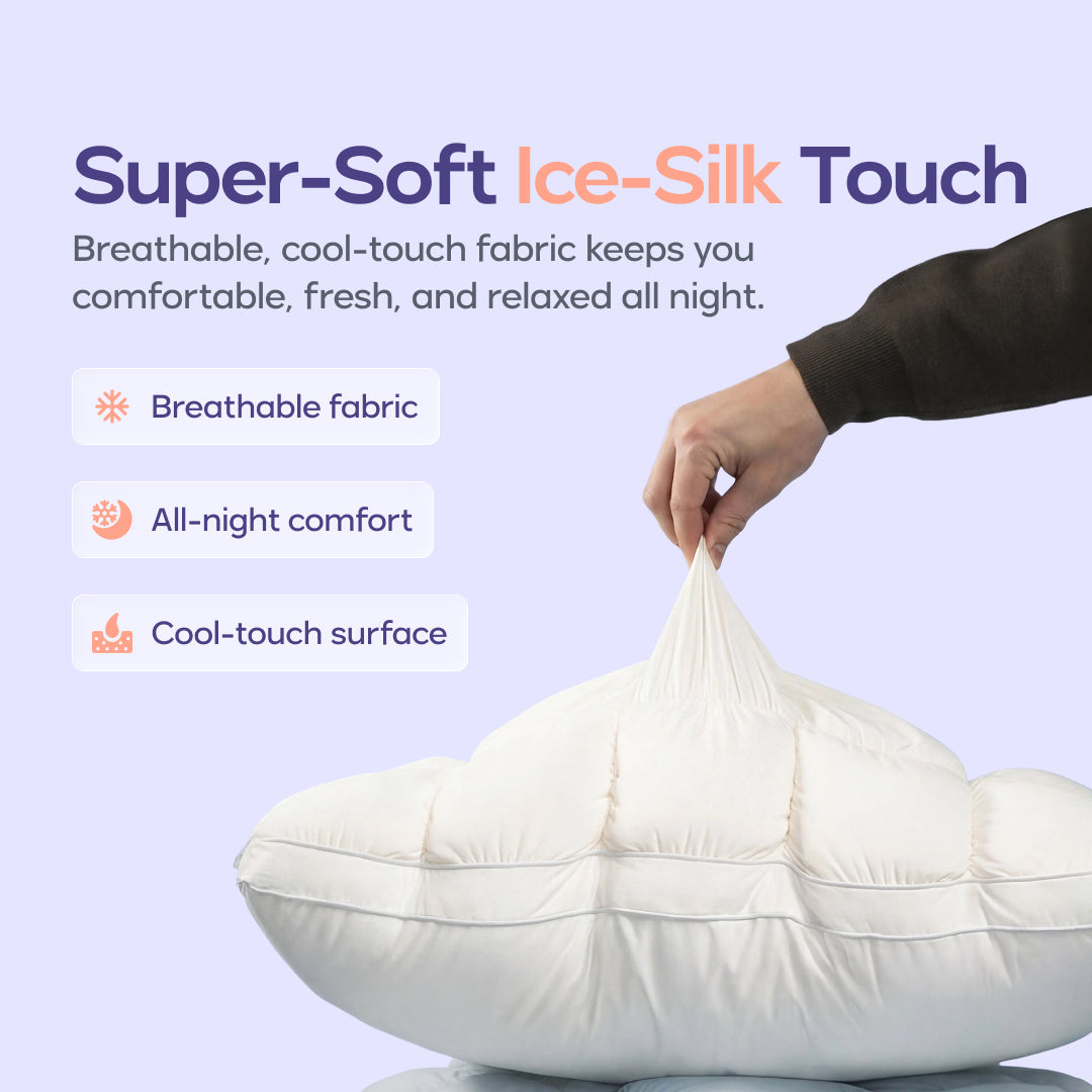 Pufflora Cooling Cloud Pillow