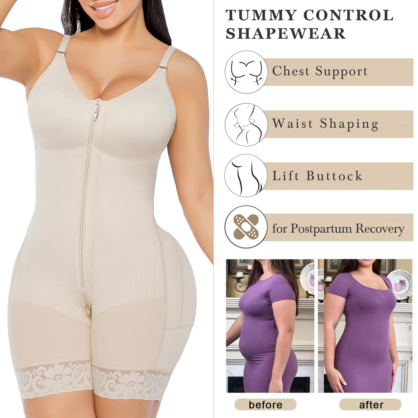 CoreFit Compression Body Shaper Pro