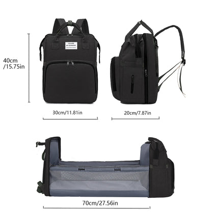Nestora Baby™ Foldable Diaper Backpack