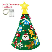 DIY Felt Christmas Tree Kit