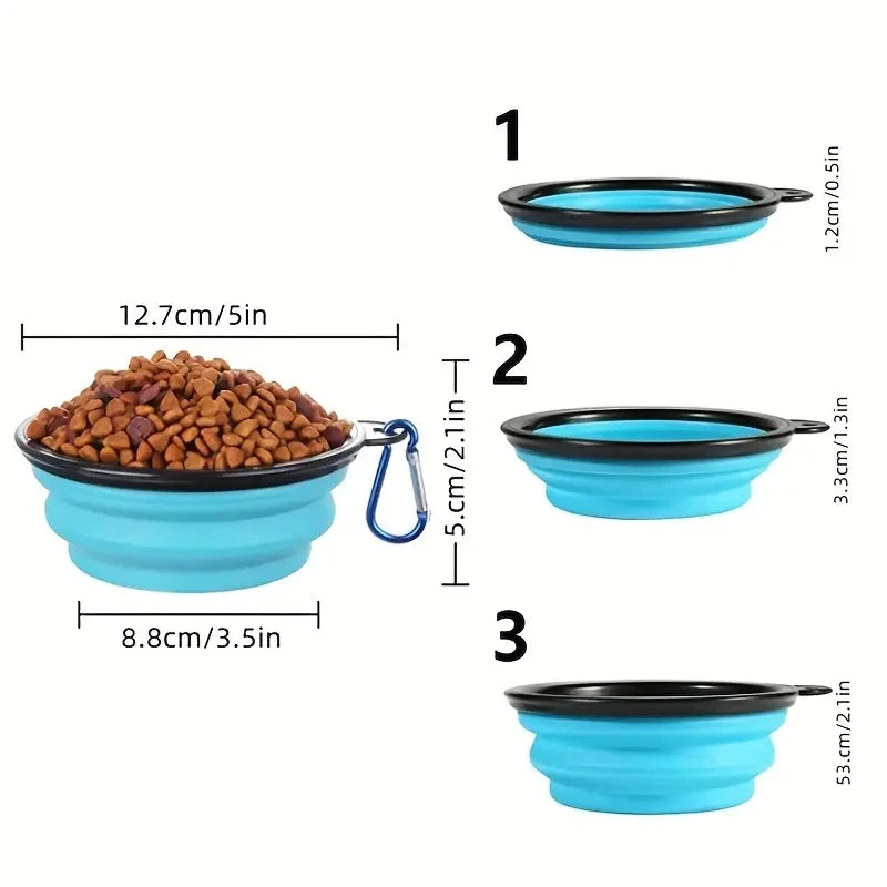 TrailMate Collapsible Dog Bowl Travel Pack