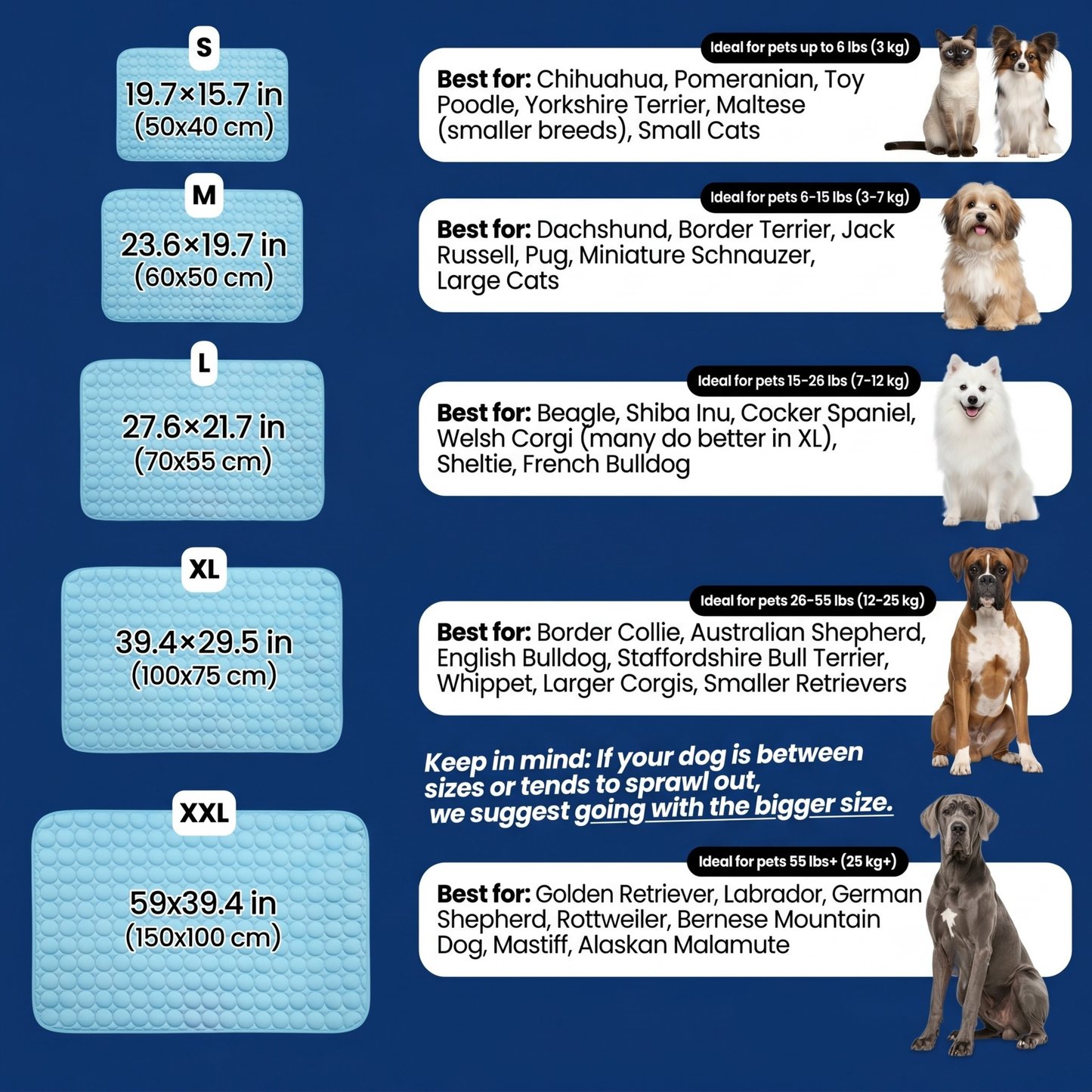 CoolRest Portable Pet Cooling Mat